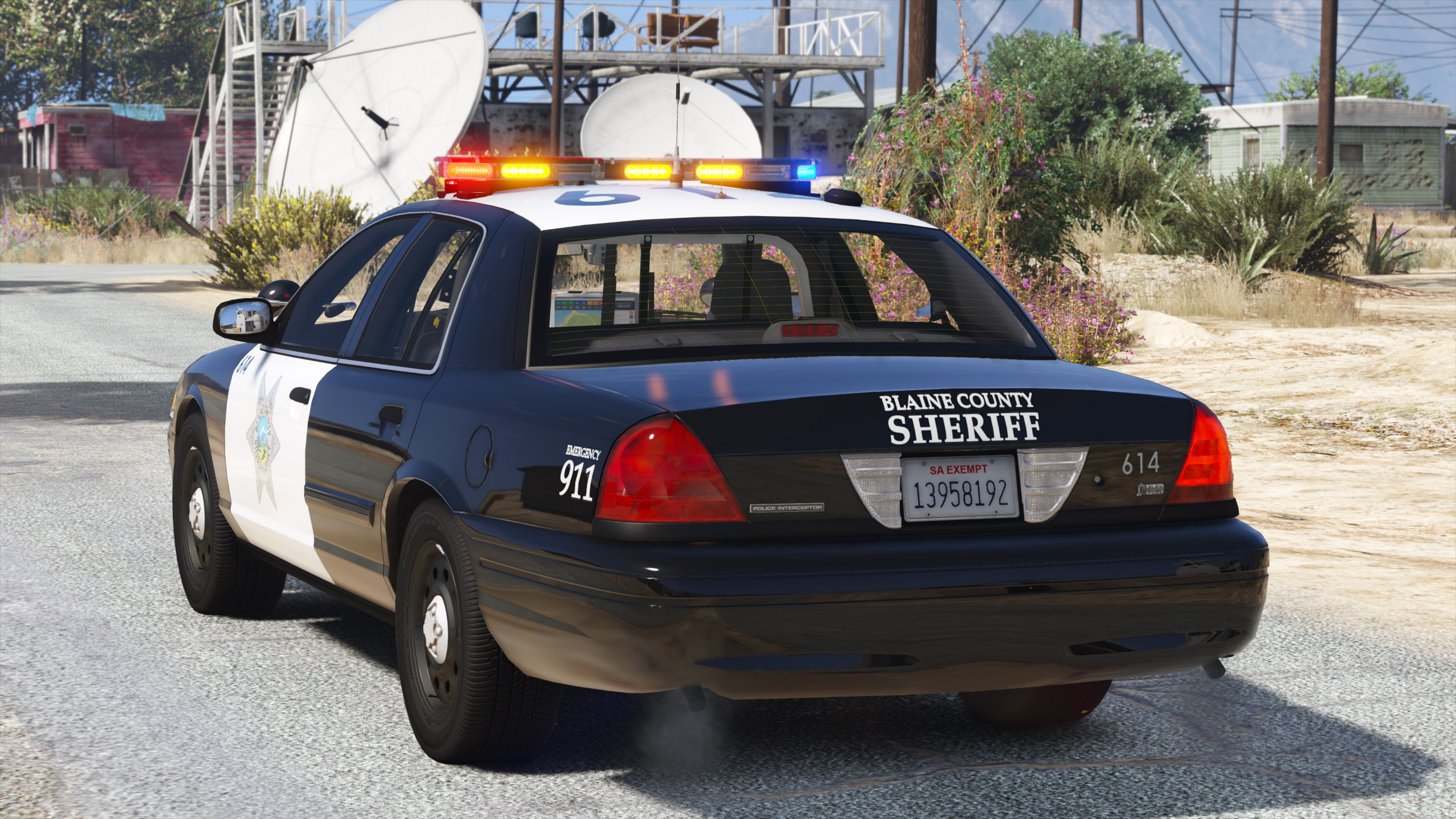 Ford Crown Victoria Police Interceptor Blaine County Sheriff S