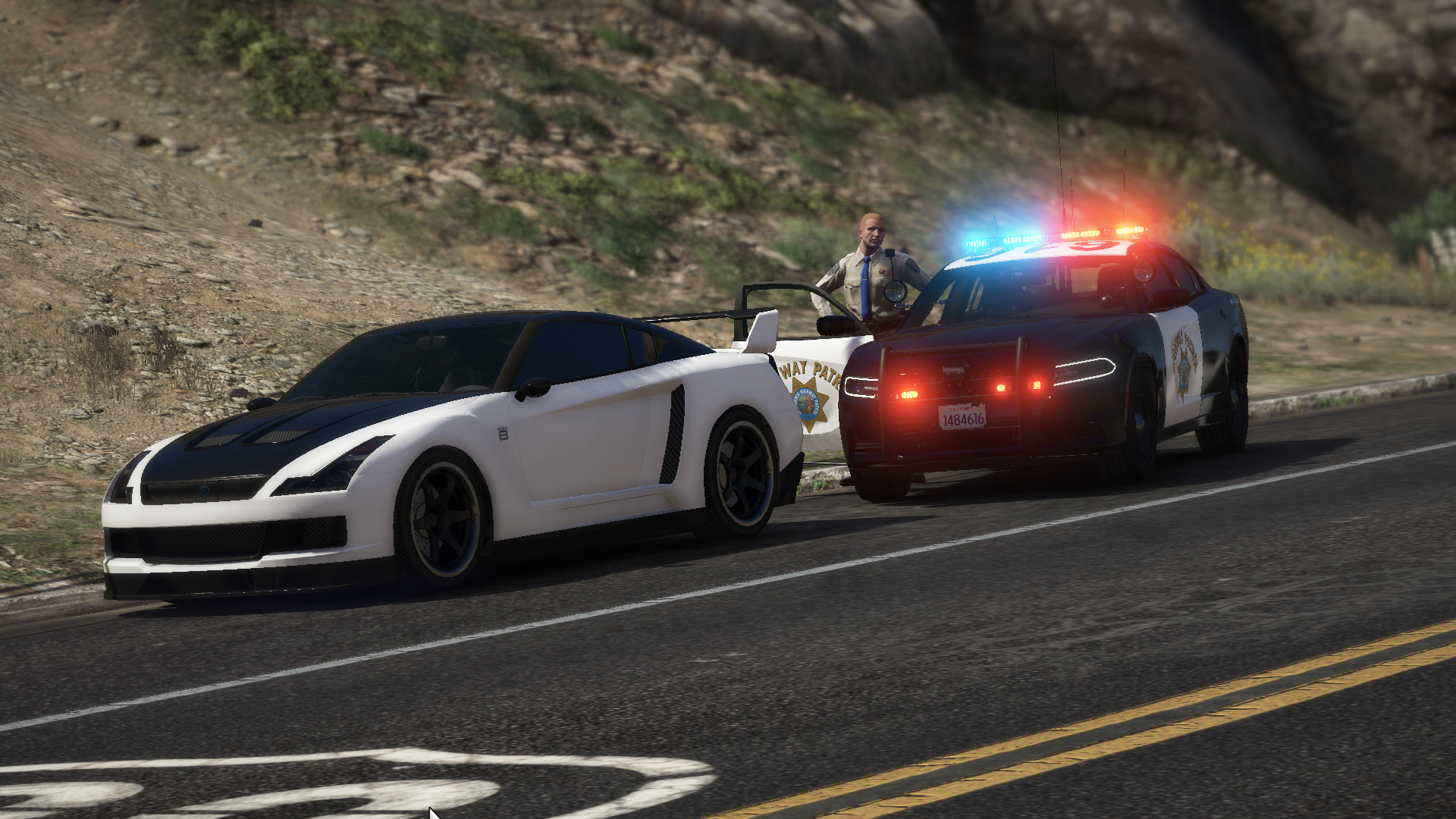 SAHP Traffic Stop