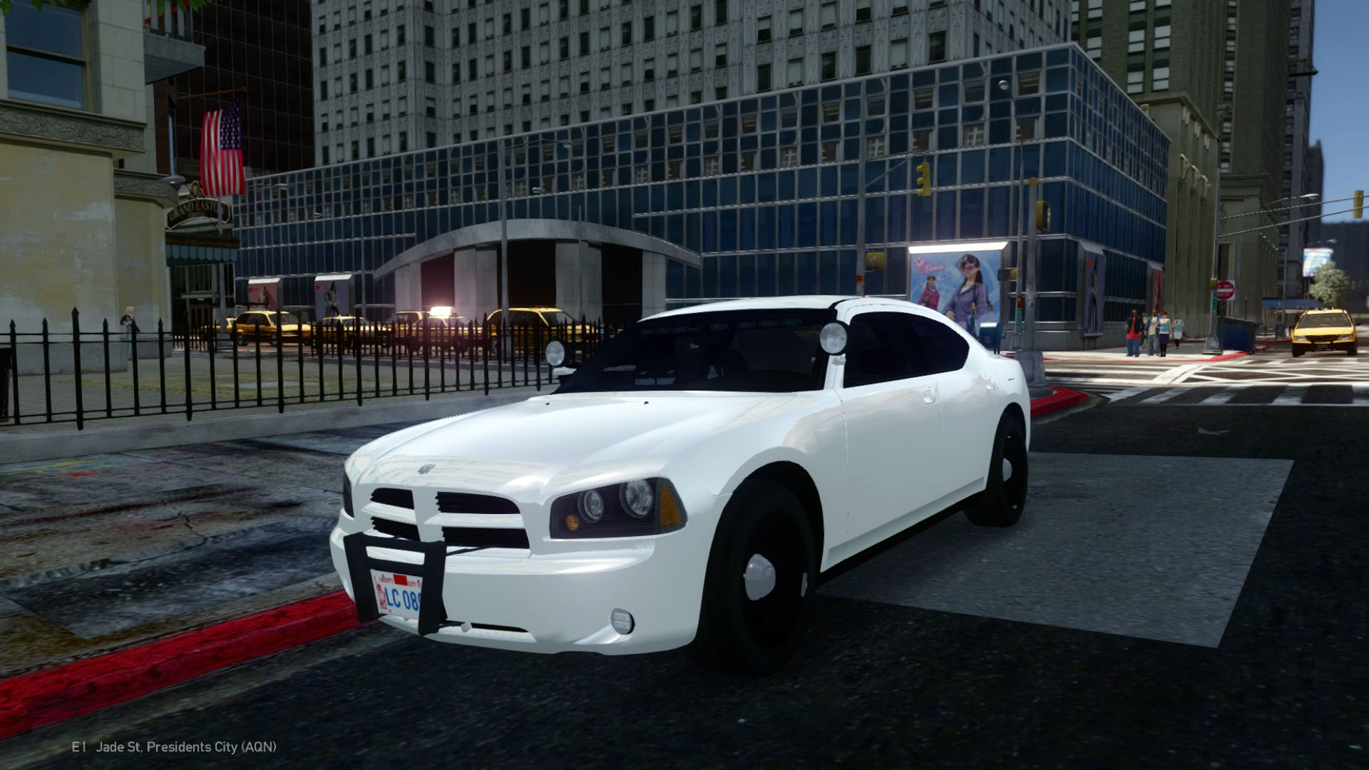 2010 Dodge Charger Police Slicktop Patrol Unit.