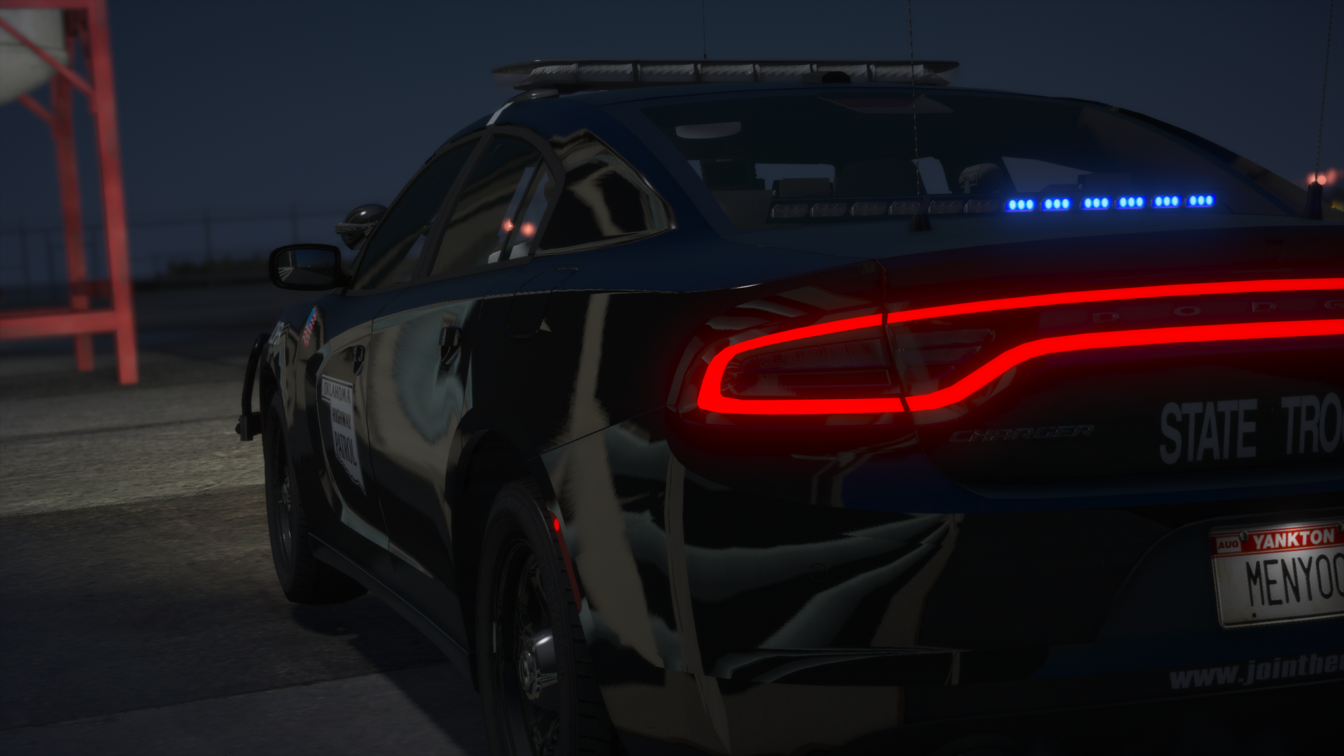 Oklahoma Highway Patrol 2018 RWD Charger