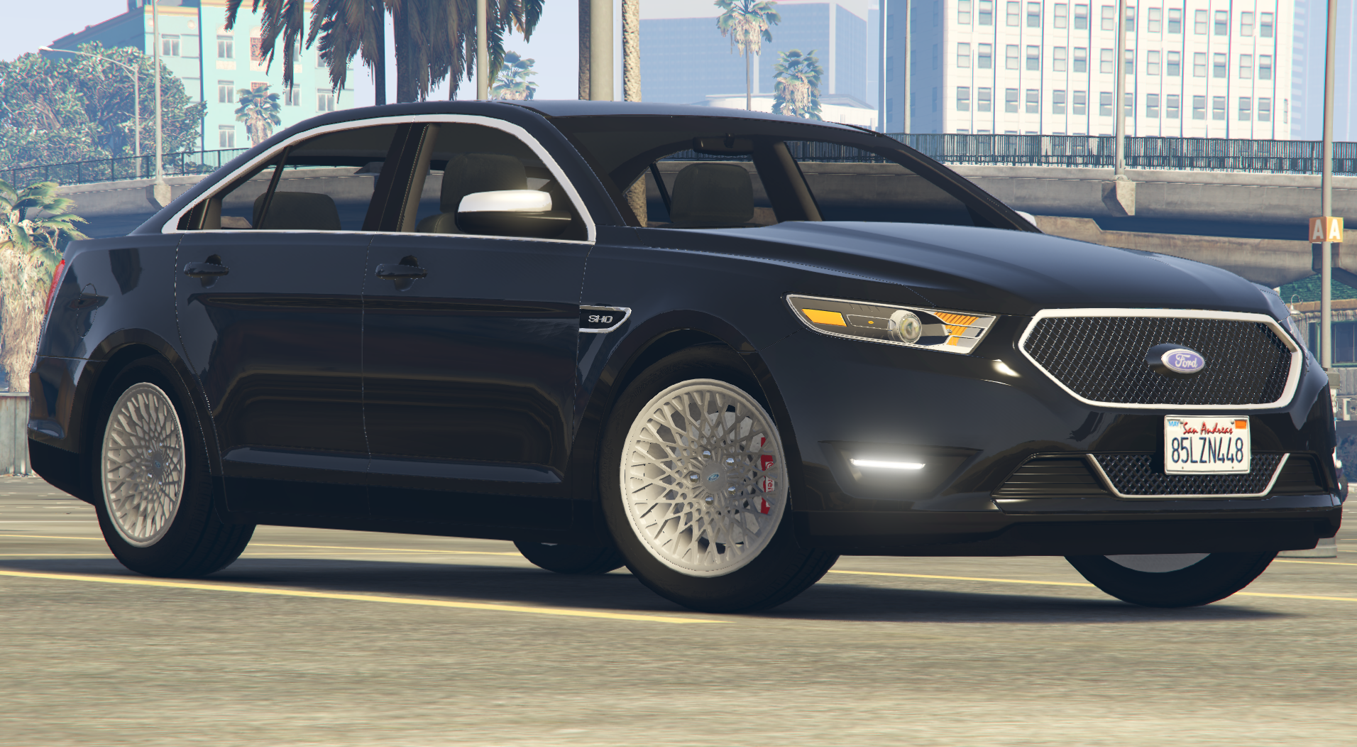 New Taurus SHO wheels