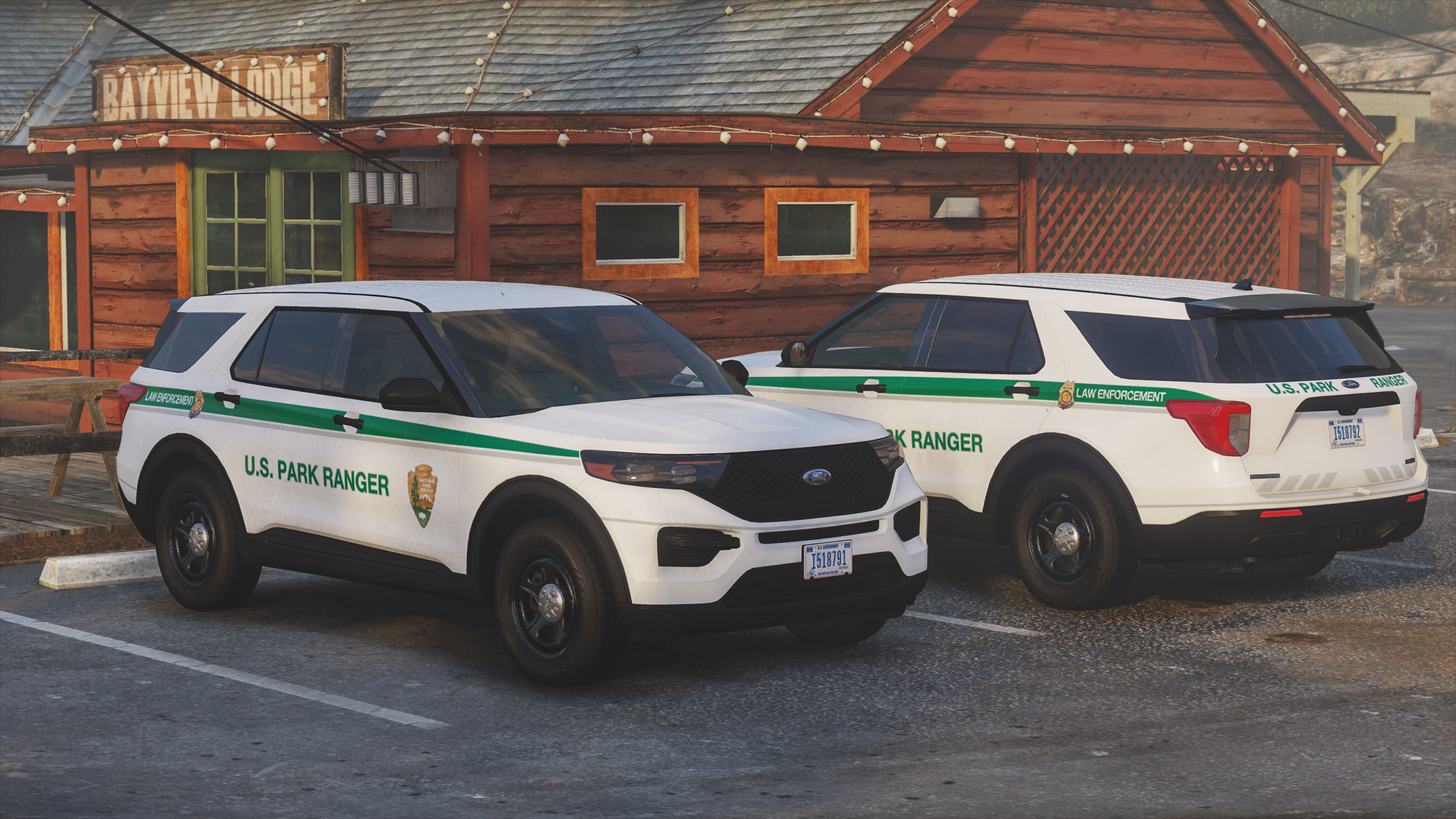 Ford Police Interceptor Utility 2020 (U.S. Park Ranger)