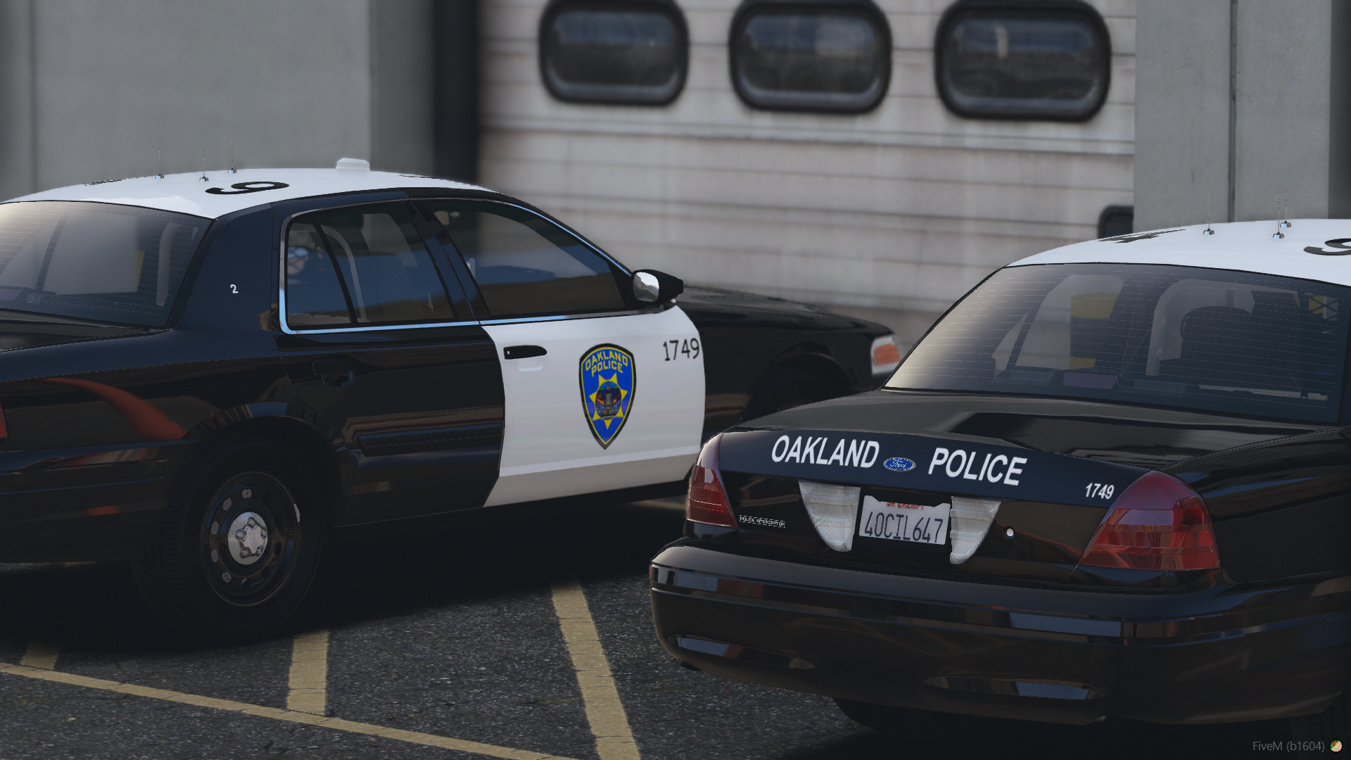 Oakland PD - 2011 CVPI (Slicktop Var. 1 & 2) (Angle 2)