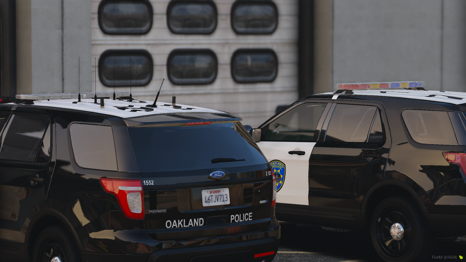 Oakland PD - 2014 FPIU (Legacy) & 2016 FPIU (Rear)