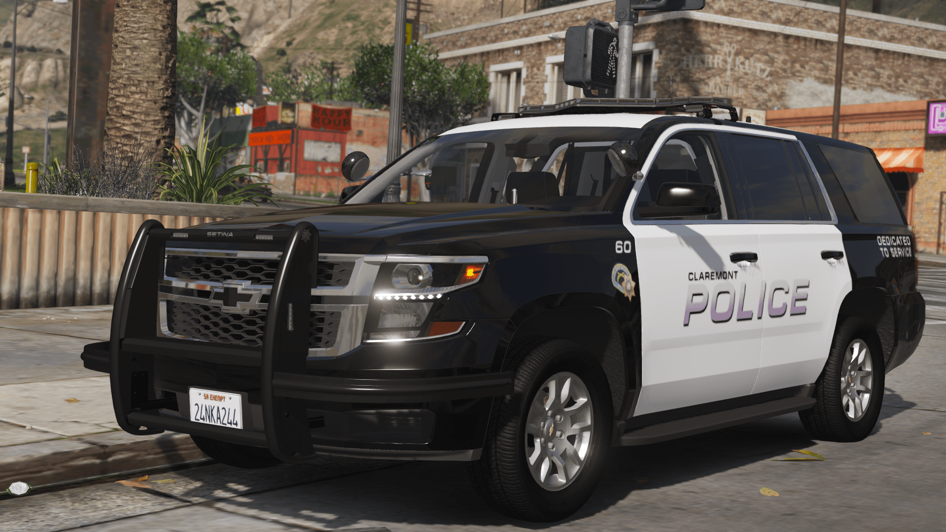 Claremont Police 2018 Tahoe