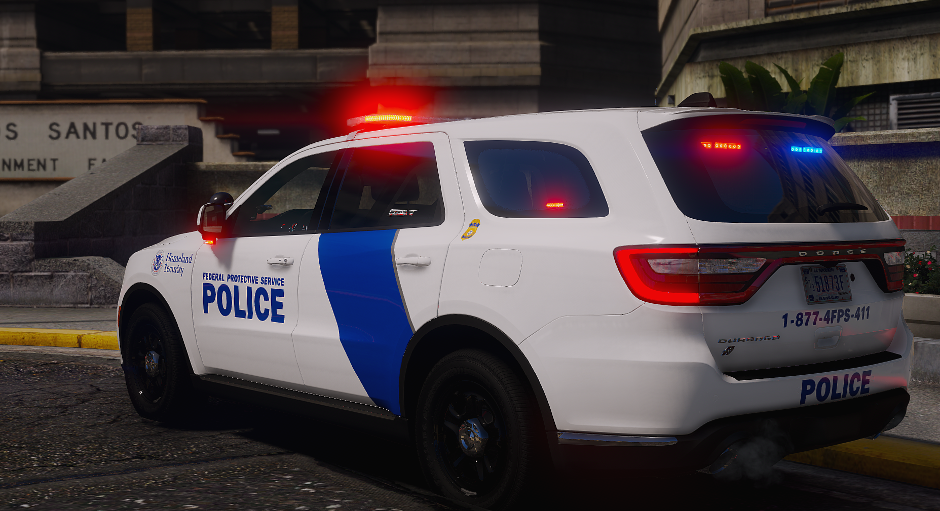 Federal Protective Service 2024 Durango PPV