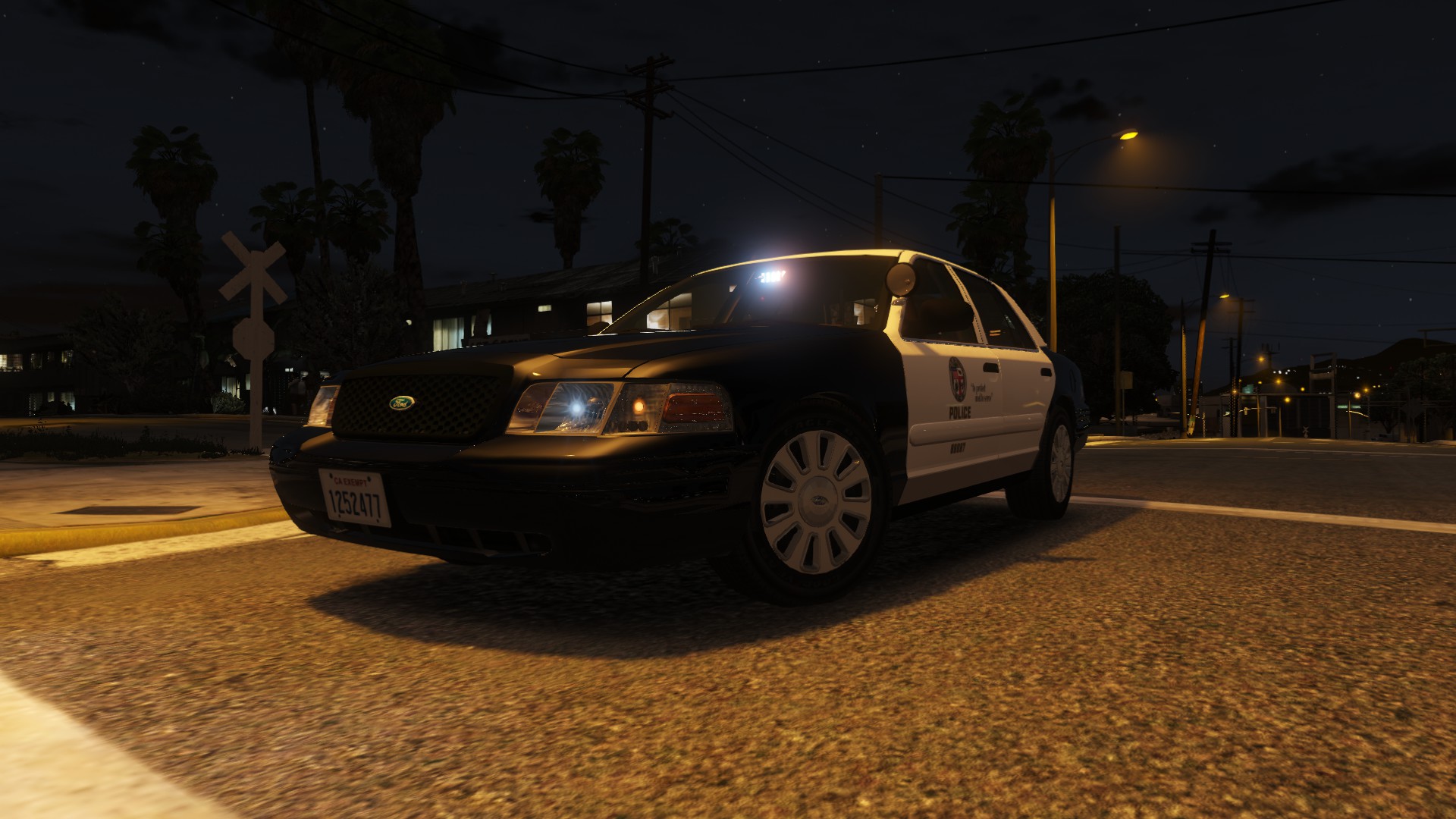 Los Angeles Slicktop Crown Victoria Gang Unit