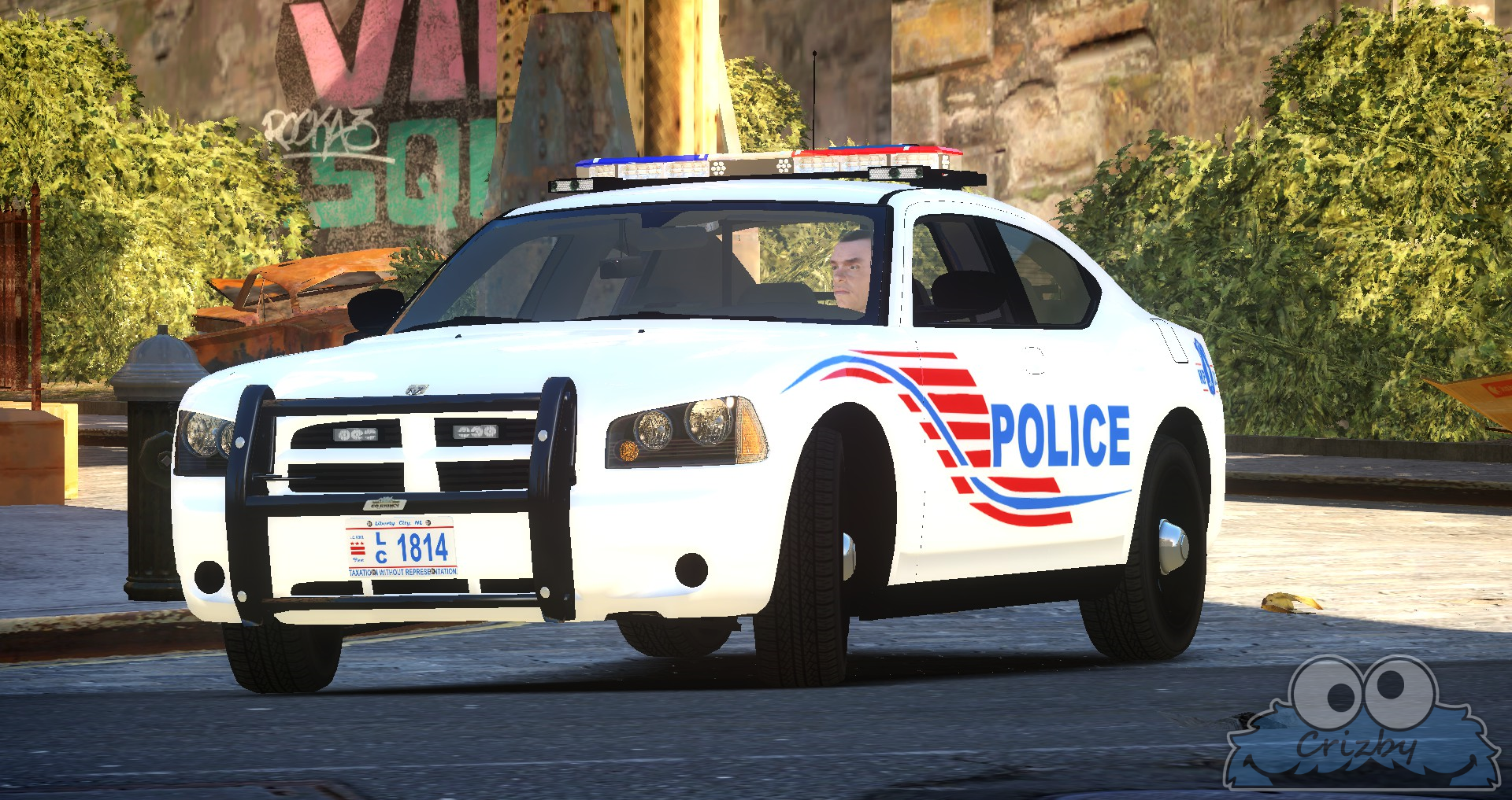 Vapid Police Cruiser GTA 4 Car Mod - BeamNG.drive